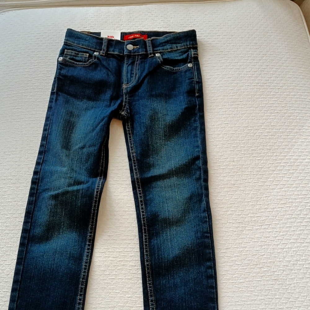 Joe Fresh skinny dark blue jeans size 7